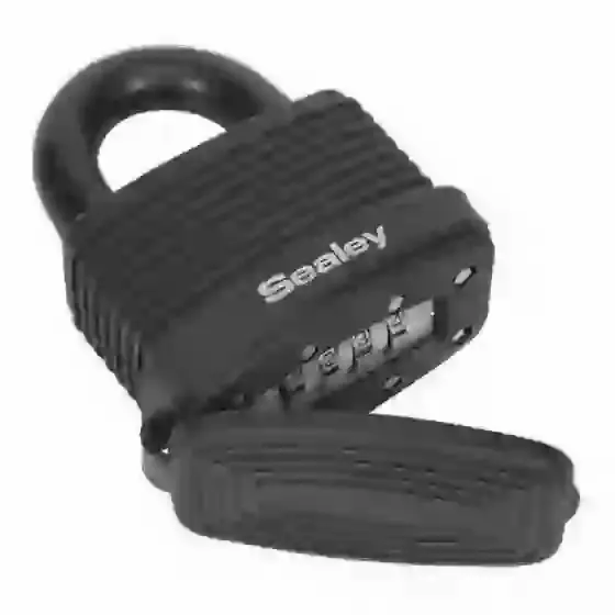 Sealey 48mm steel body weatherproof combination padlock